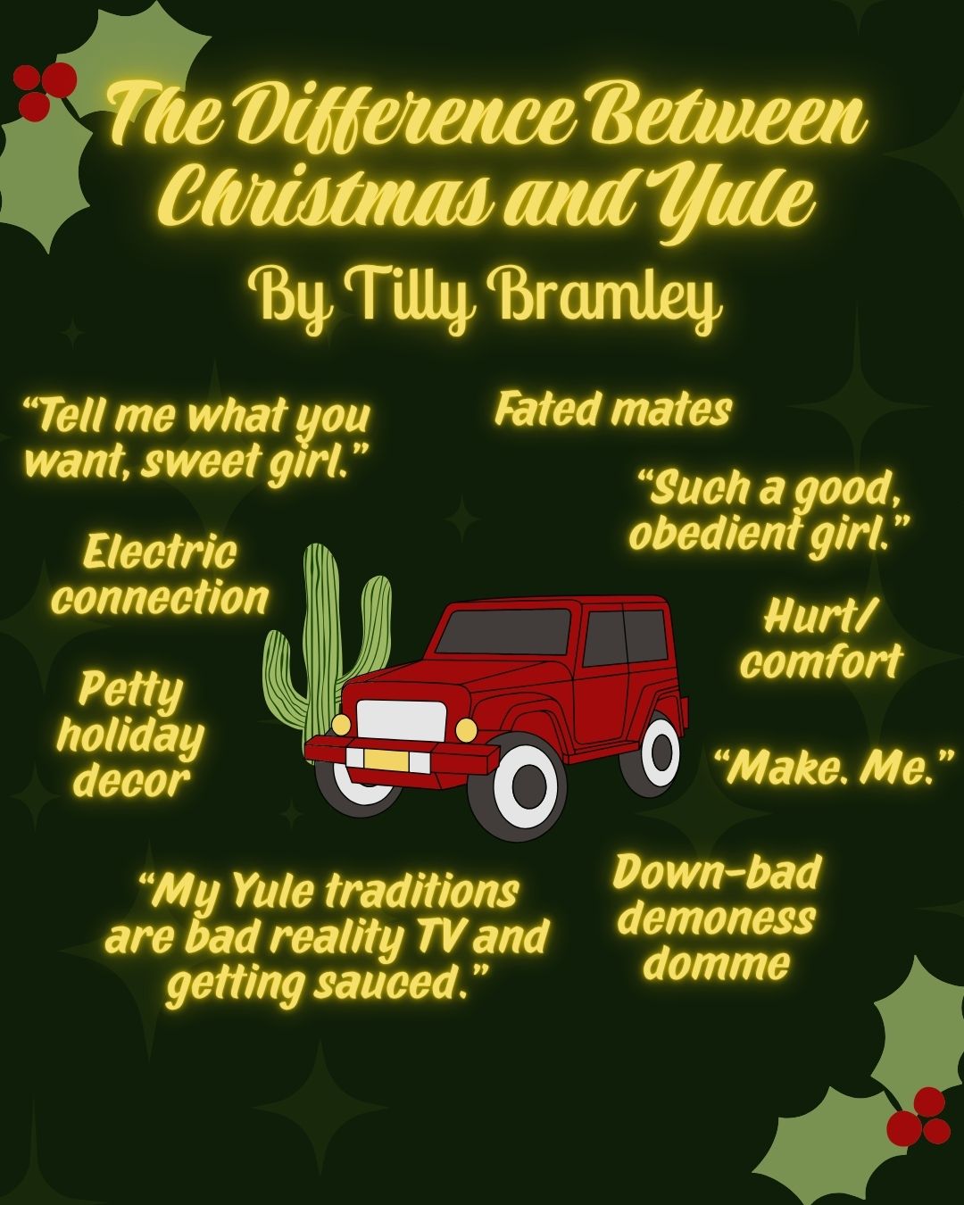 The Difference Between Christmas and Yule by Tilly Bramley